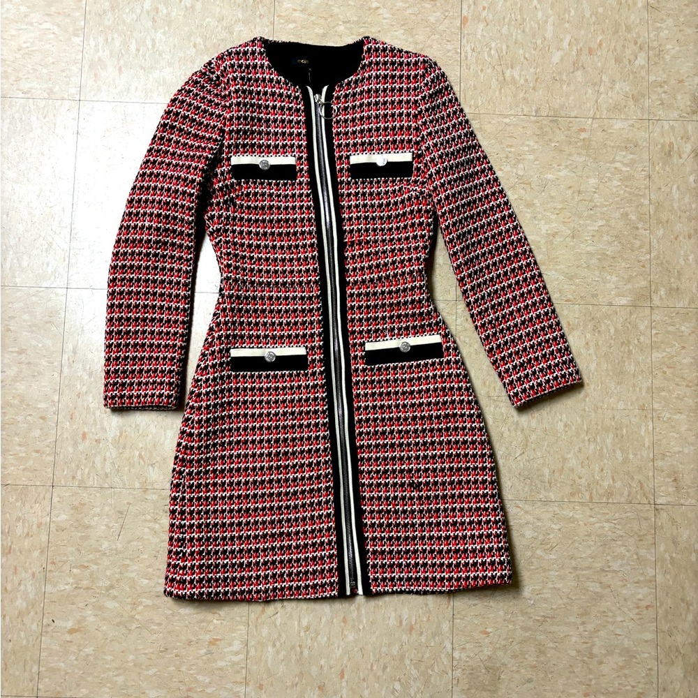 MAJE Tweed Dress Size 36 US 4